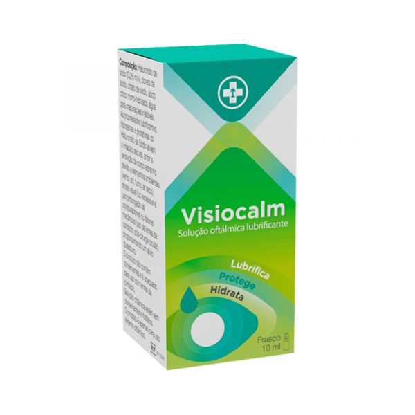 Visiocalm Solução Oftálmica Lubrificante 10ml