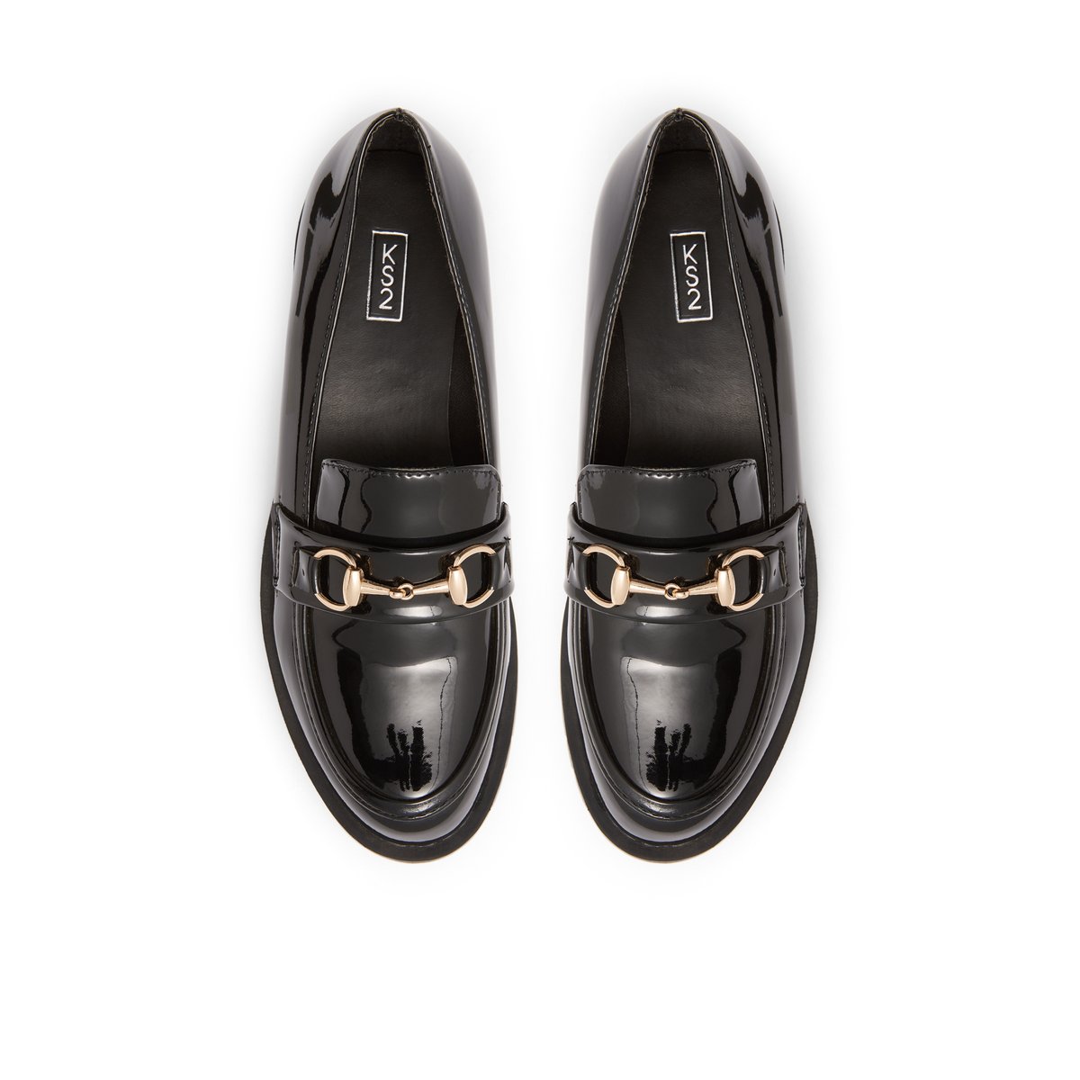 K STUDIO-Geninaa-Talon plat - Noir