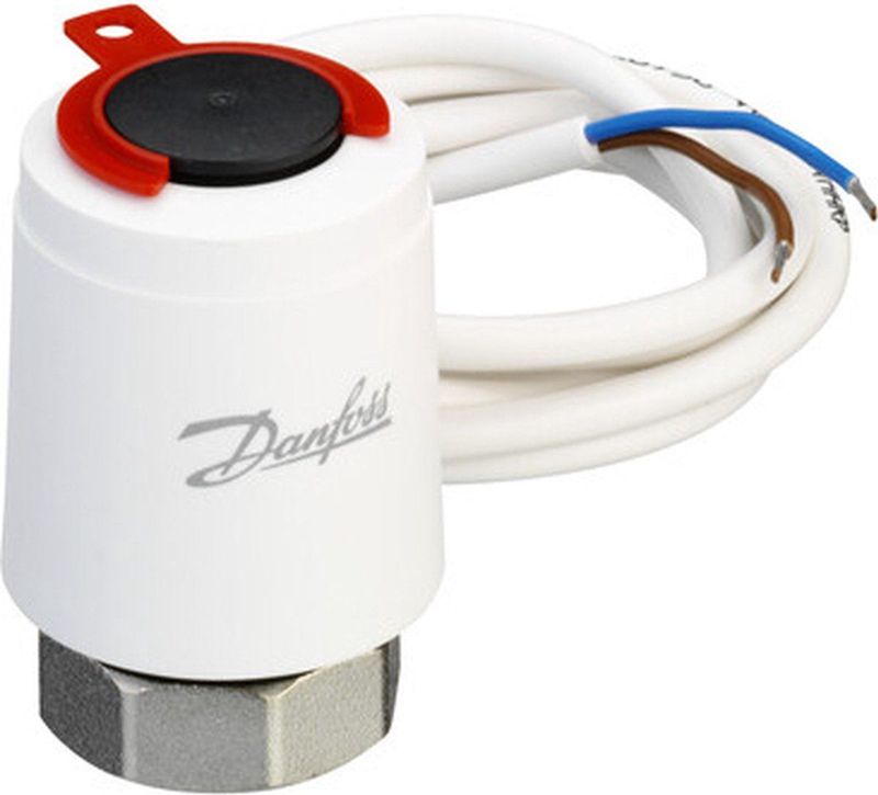 Danfoss - TWA-K Thermische Aandrijving - Wit - 24V - M30x1,5 - NC