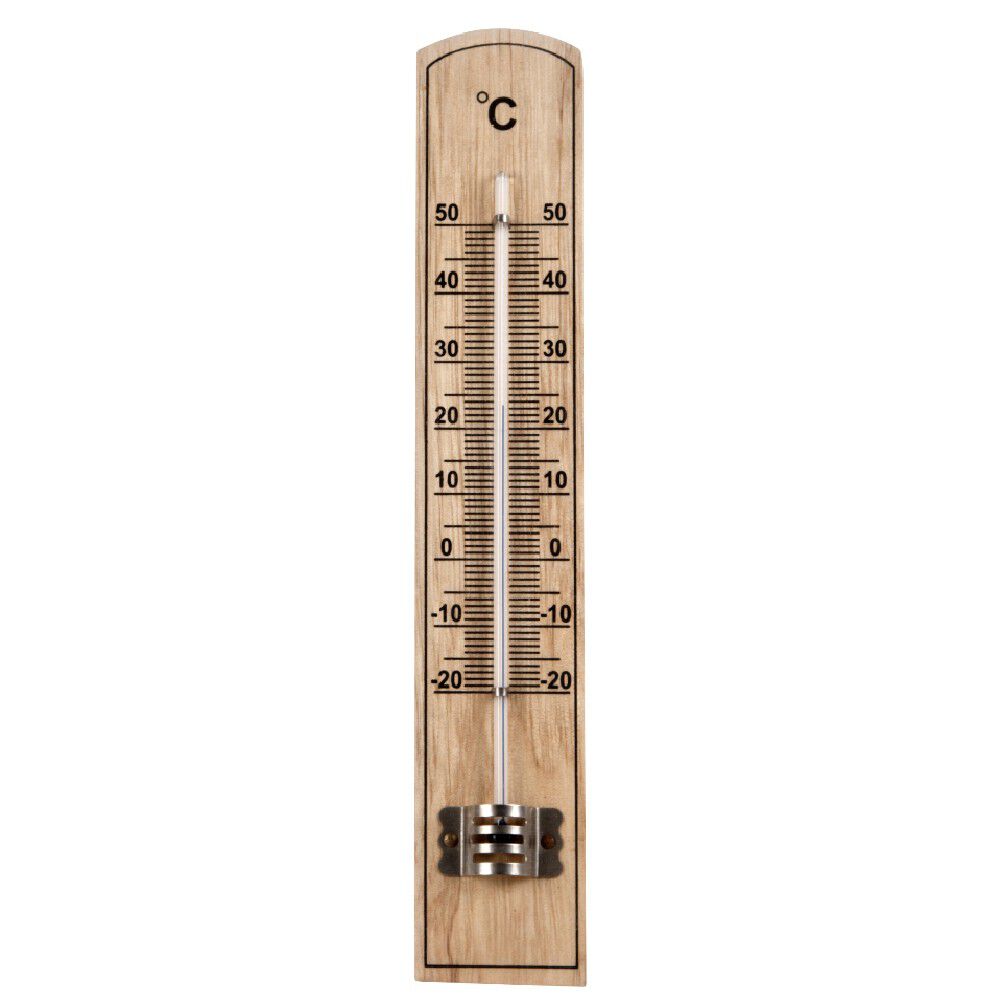 Thermomètre en bois