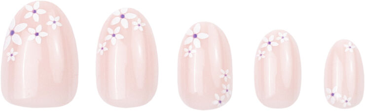 DUFFBEAUTY Lovely Daisy - Reusable Instant Press-on Manicure