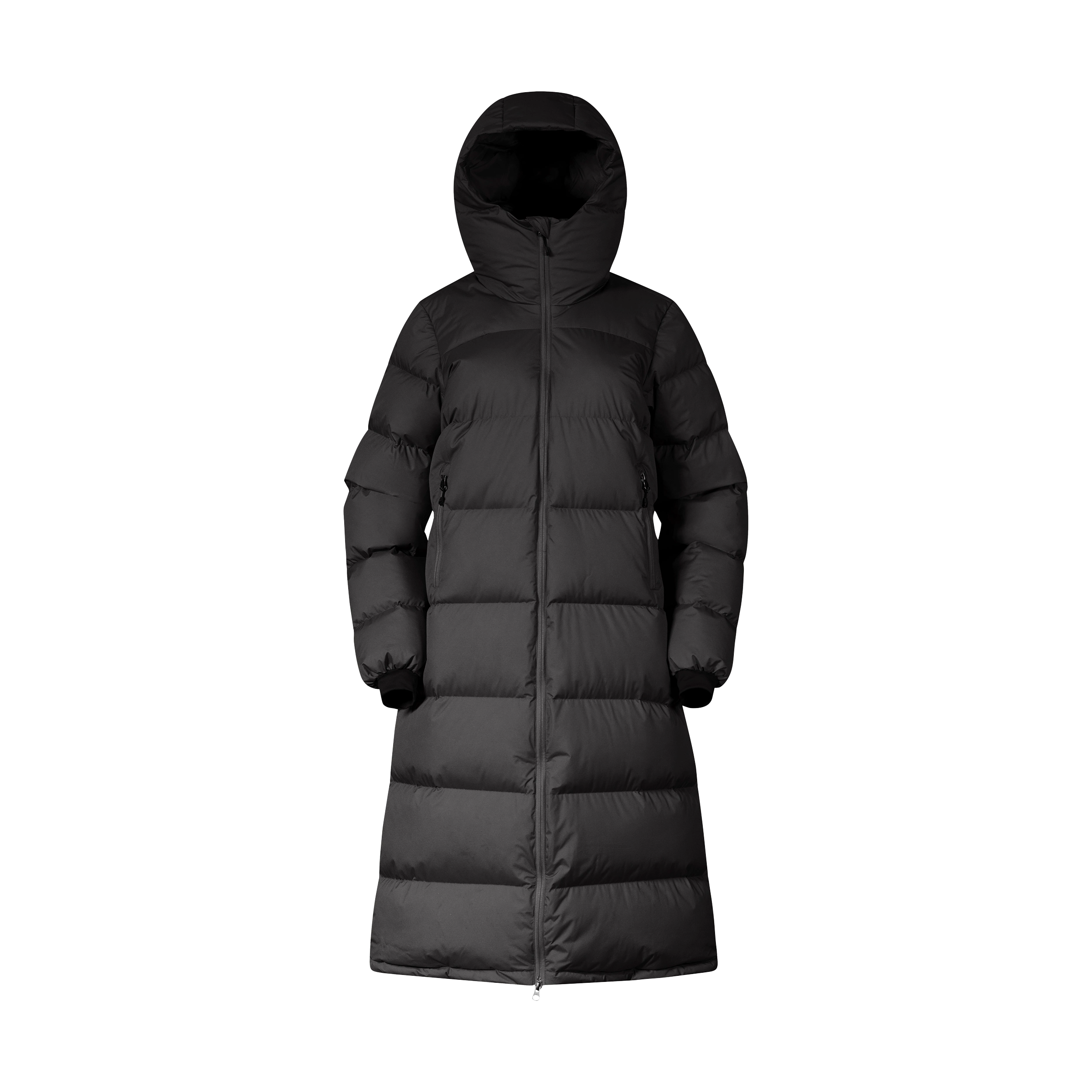 Urban Down Long Coat Women Black