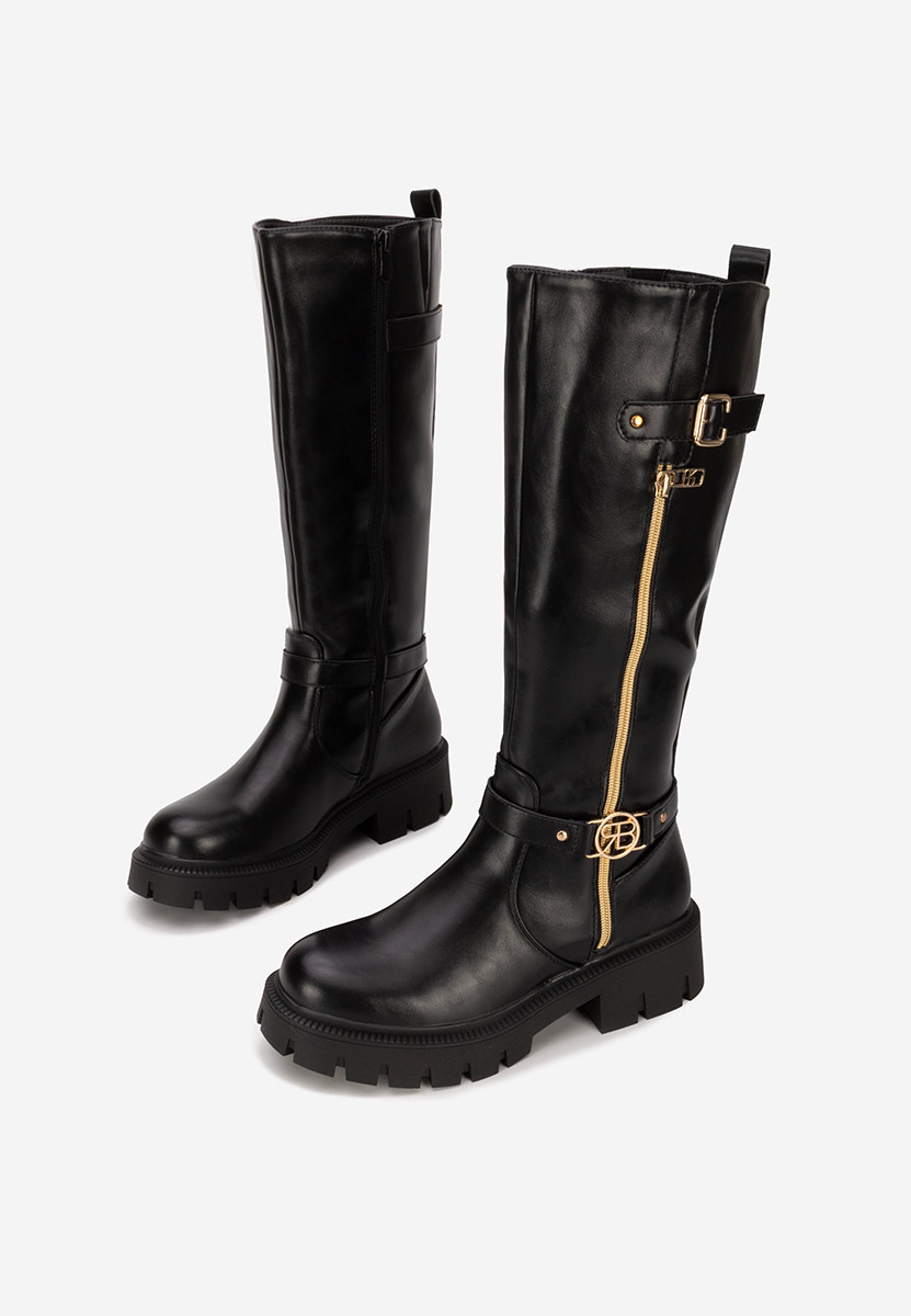Bottes femme noires Dovira