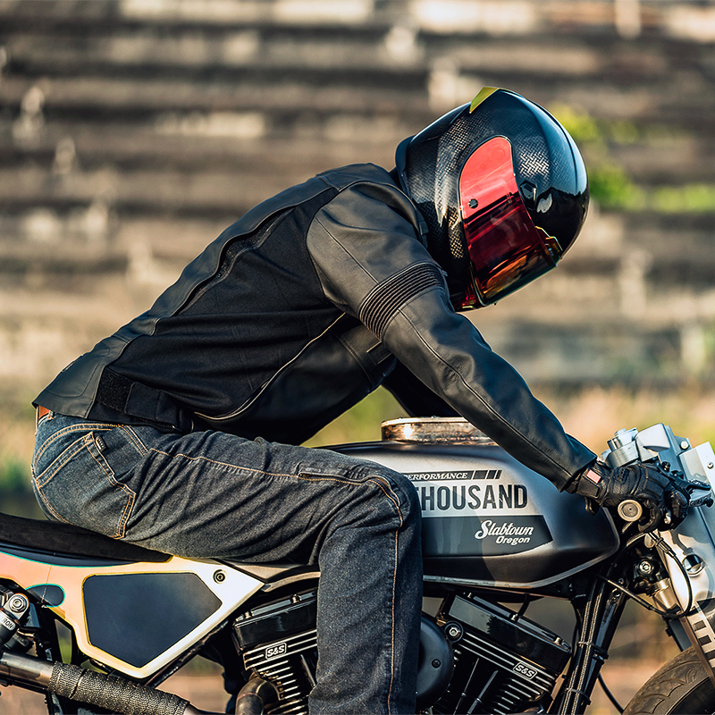 Icon - Blouson Motorhead 3 Noir