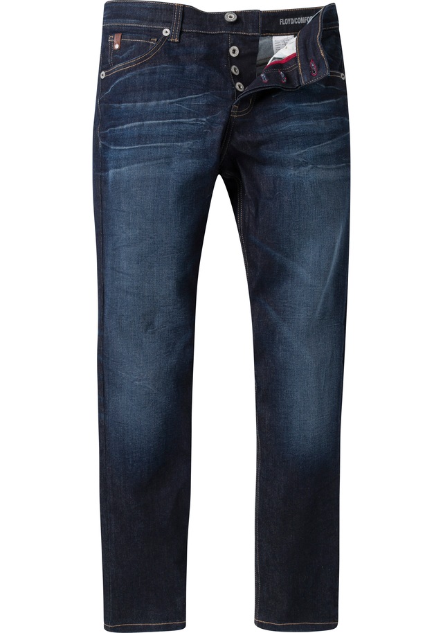 Bruno Banani Comfort-fit-Jeans »Floyd«, gerade Beinform,  mit Eingrifftaschen,  niedrige Leibhöhe