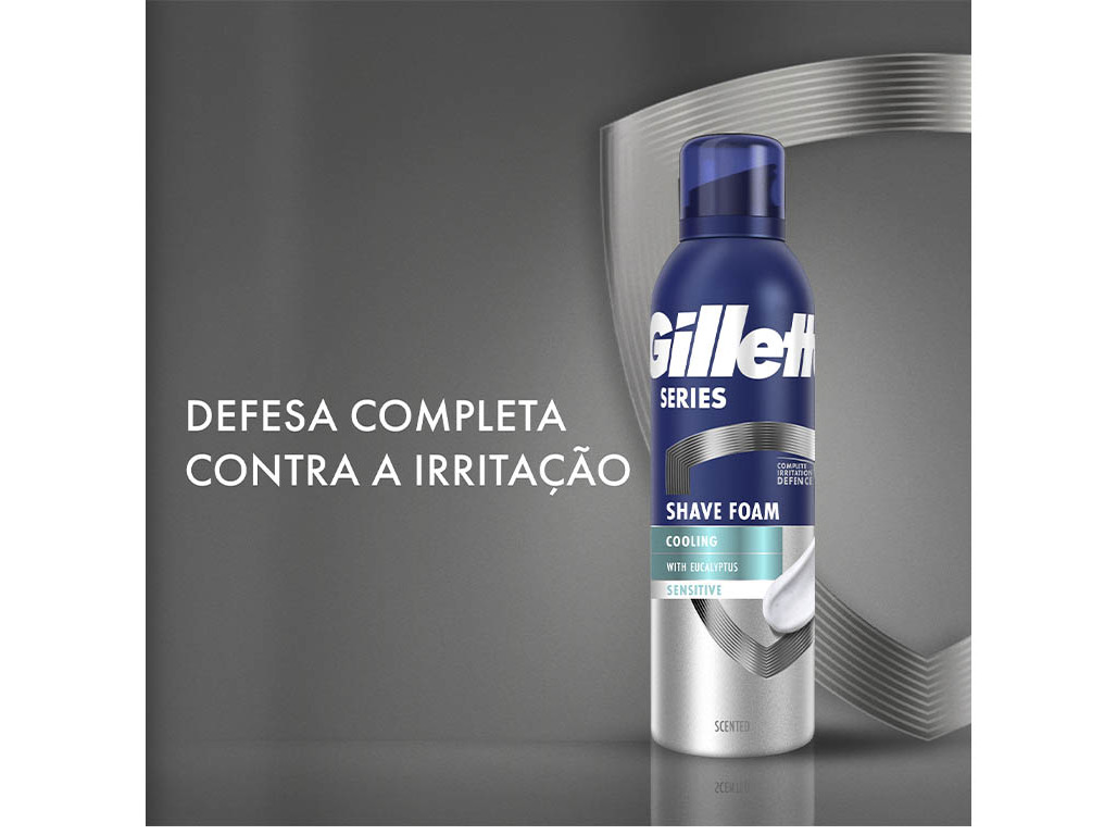 ESPUMA DE BARBEAR SERIES REFRESCANTE GILLETTE 200 50 ML