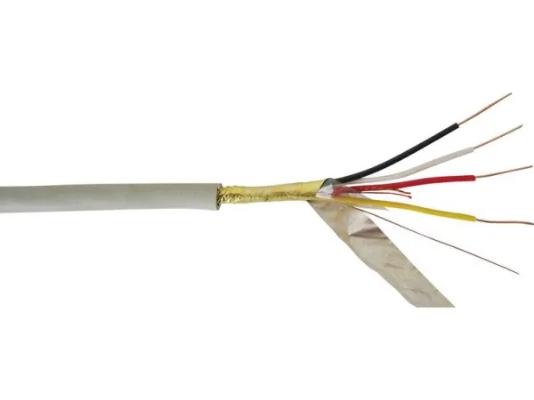 VOKA Kabelwerk 100817-00-500 Telefonkabel J-Y(ST)Y 4 x 2 x 0.6 mm Stengrå (RAL 7032) 500 m