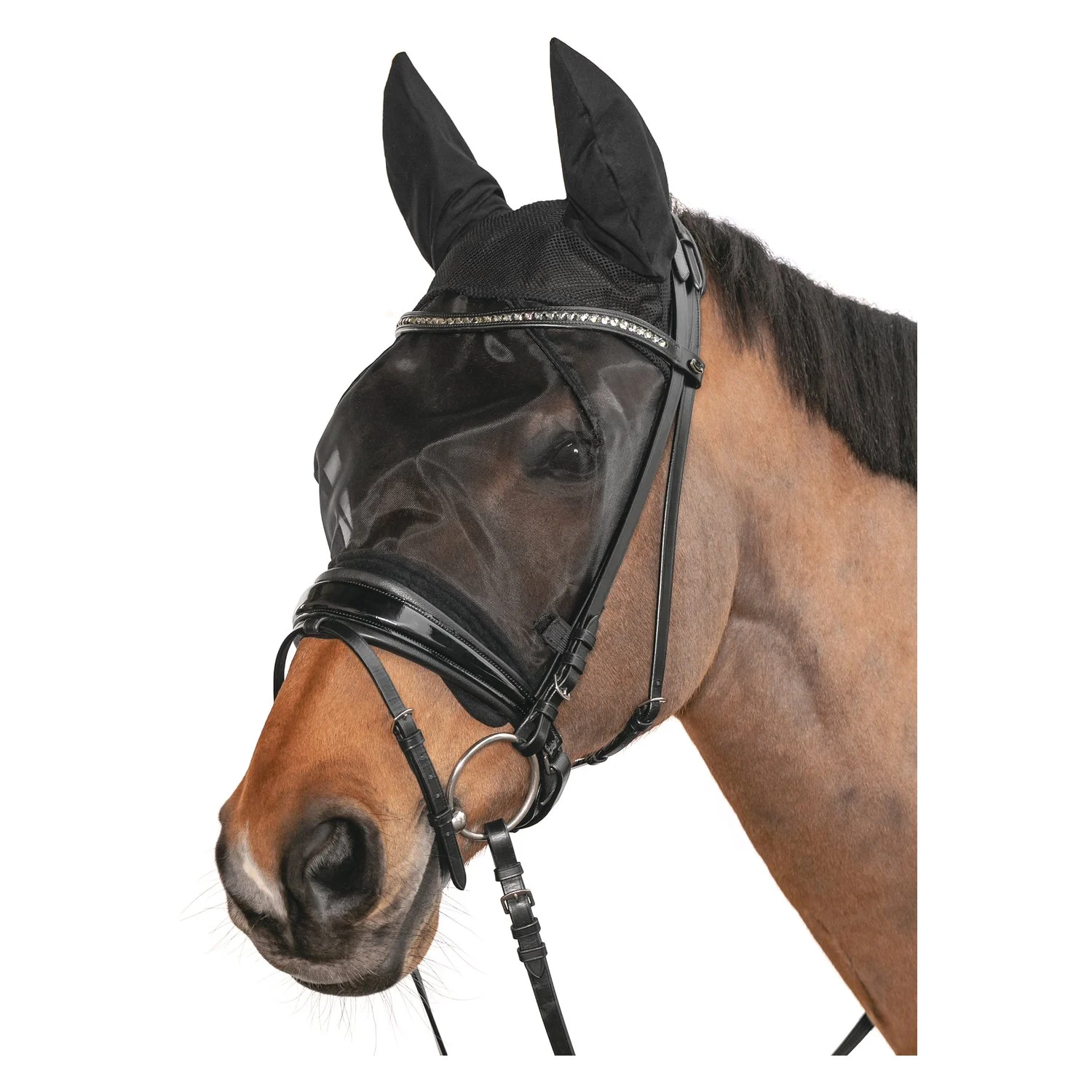 Horse-friends Fliegenmaske Riding  - schwarz