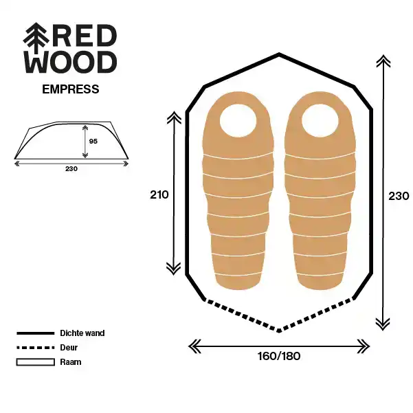 Empress Pop-up Tent