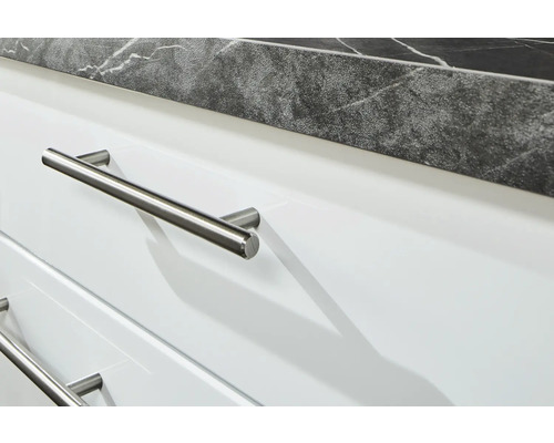 PICCANTE Plus hoekkeuken met Pearl apparatuur, 440 cm, wit hoogglans, voorgemonteerd, 2786232