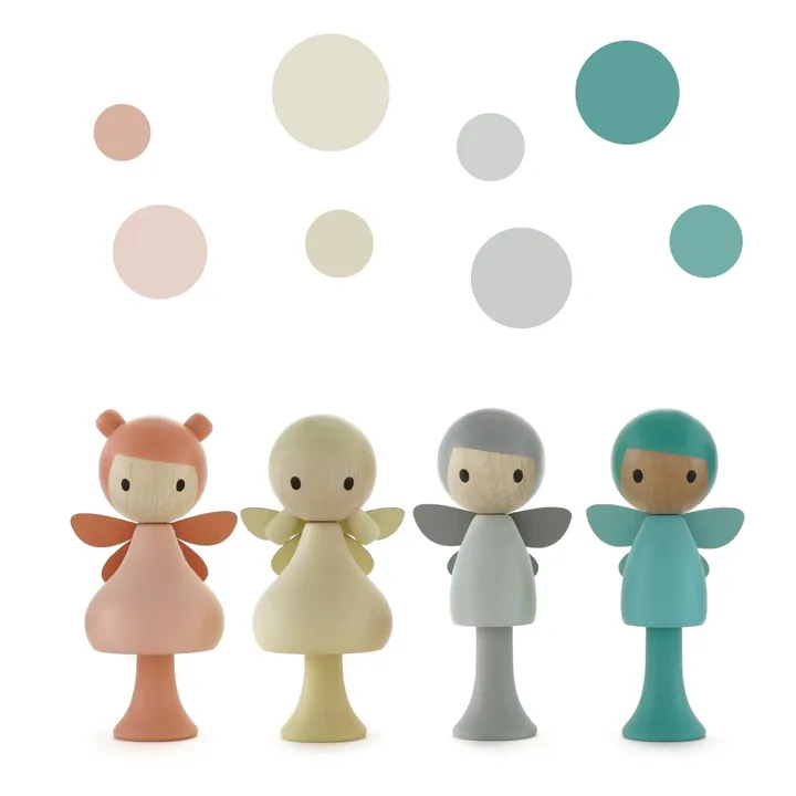 Clicques Personnages en bois Fées et Elfes