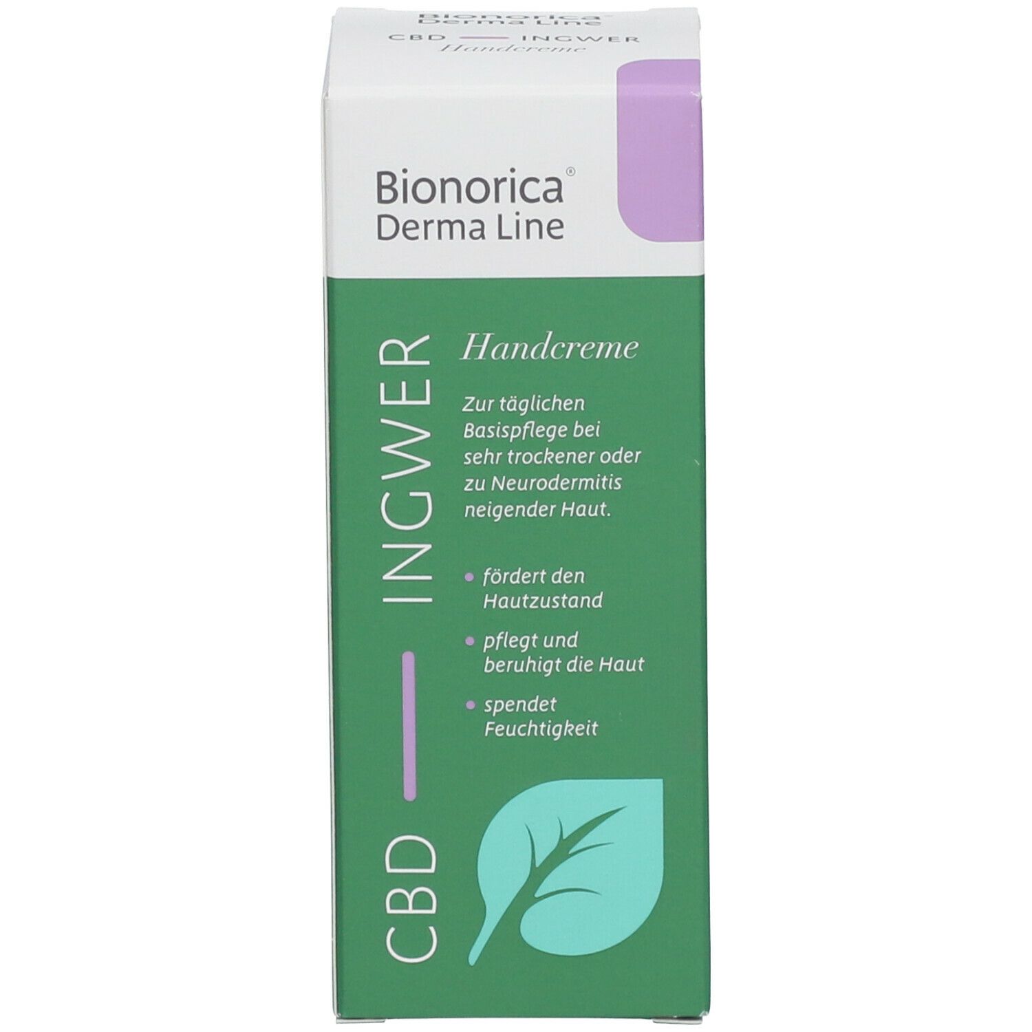 Bionorica® Derma Line CBD Ingwer Handcreme