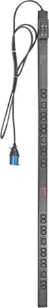 APC Basic Rack PDU Zero U - Strømfordelingsenhed (rackversion) - AC 230 V - input: IEC 60309 - output-stikforbindelser: 24 (power IEC 60320 C13, IEC 60320 C19) - 0U - 3.1 m ledning - sort - for P/N: SMX1500RMNCUS, SRT1000RMXLI, SRT1000RMXLI-NC, SRT10