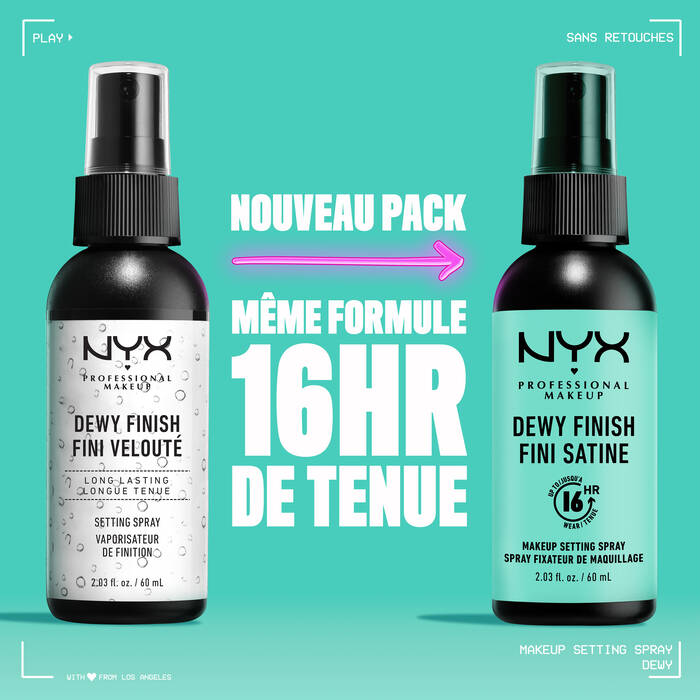 Spray Fixateur de Maquillage Dewy - Fini Velouté