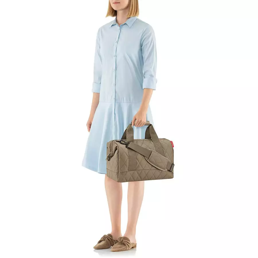 reisenthel travelling allrounder M - Reisetasche 40 cm rhombus olive