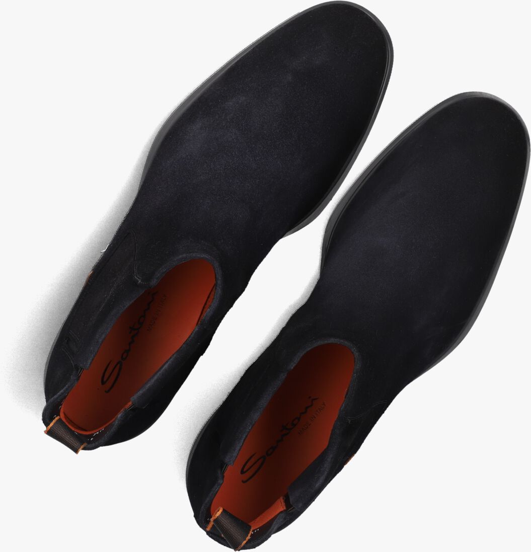 blauwe santoni chelsea boots 18937