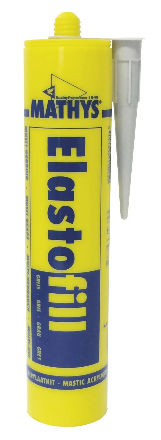 Mathys Elastofill Acrylaatkit Grijs Koker 310 ML