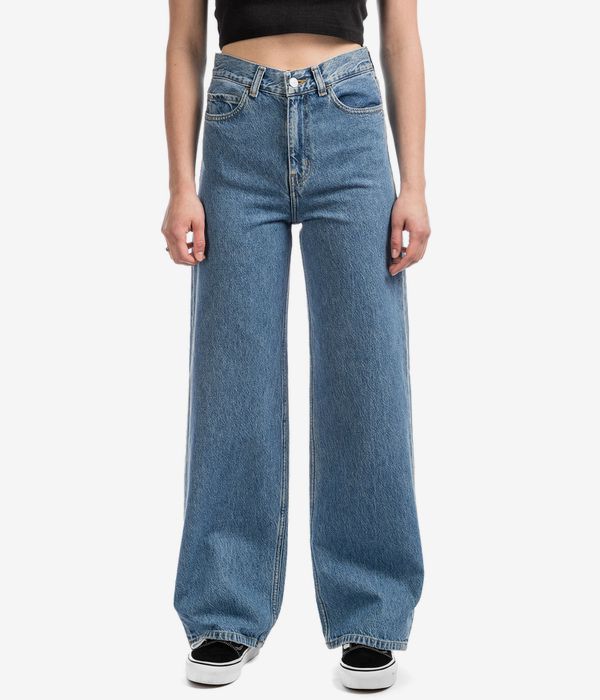 Carhartt WIP W' Jane Pant Organic Fairfield Jeans women (blue heavy stone wash)