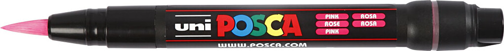 Posca Tusch - Nr. Pcf350 - Tykkelse 1-10 MM - Pink