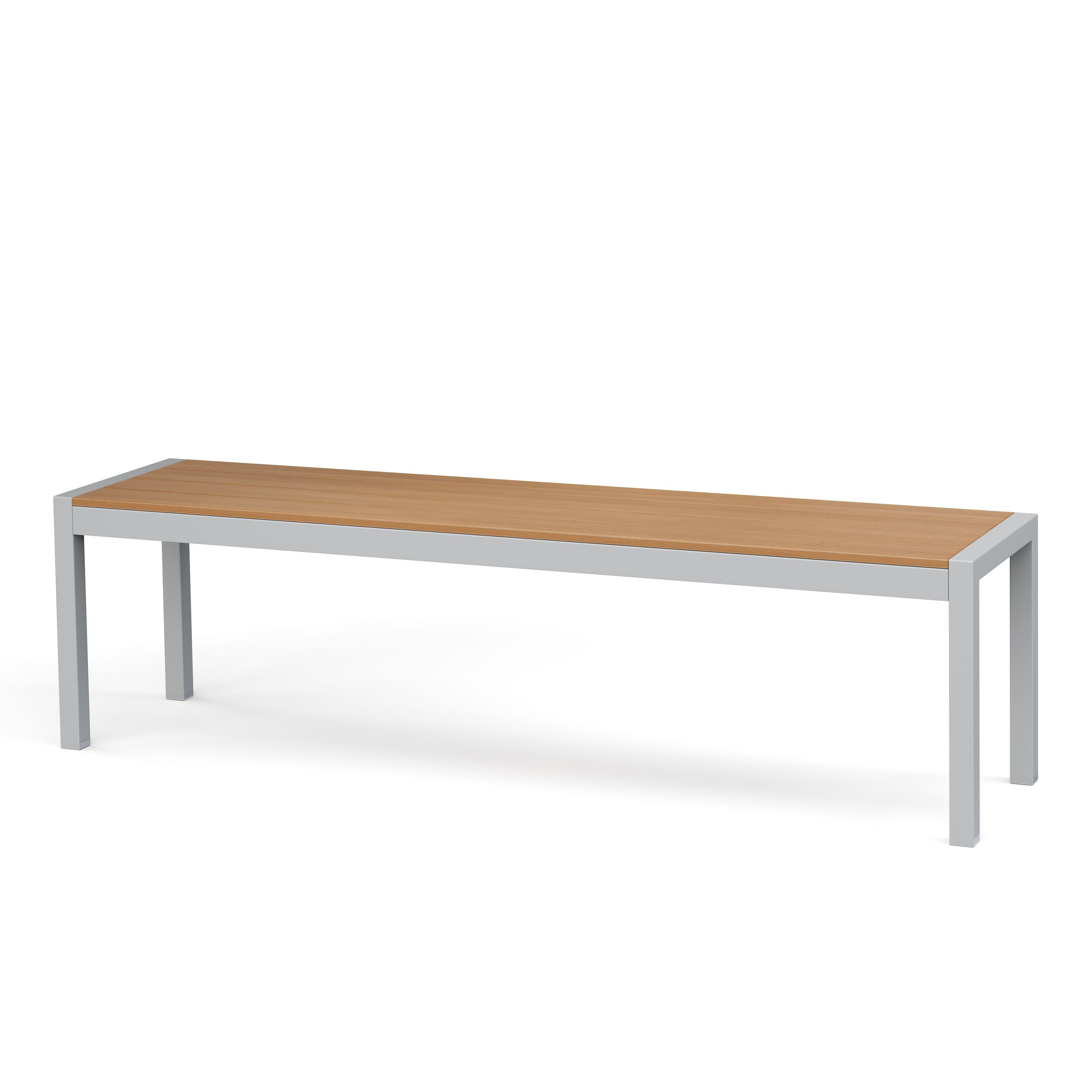 Gartenbank ZILO 165 cm braun