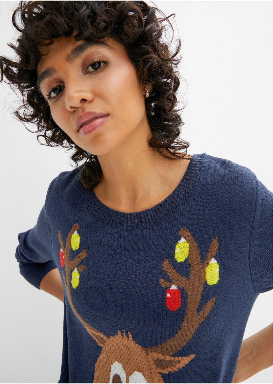 Pull de Noël renne