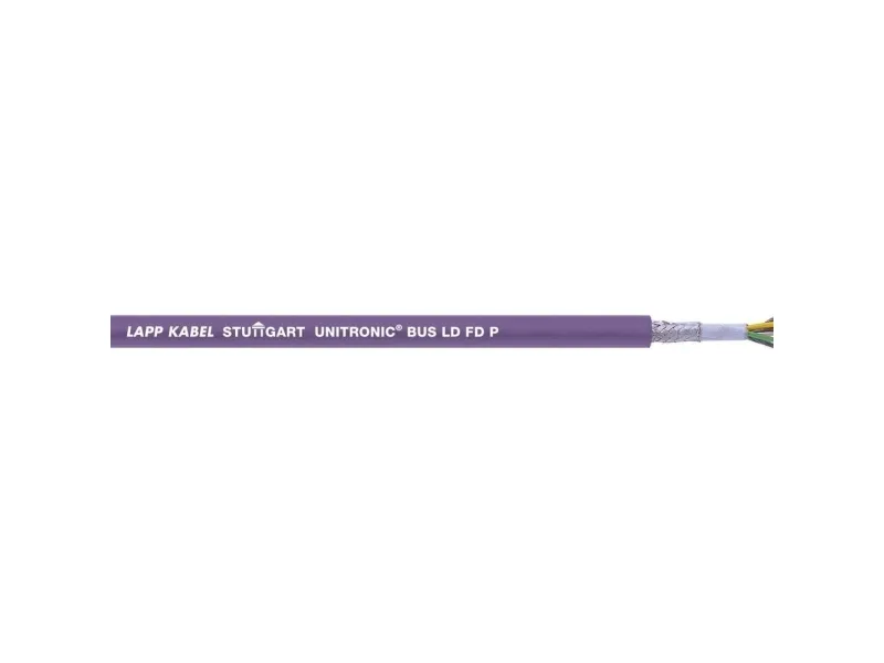 LAPP 2170214/100 Busledning UNITRONIC® BUS 2 x 2 x 0.25 mm² Violet 100 m