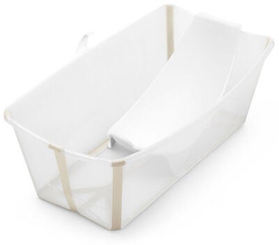 Stokke Flexi Bath Badebalje & Badestøtte, Sandy Beige