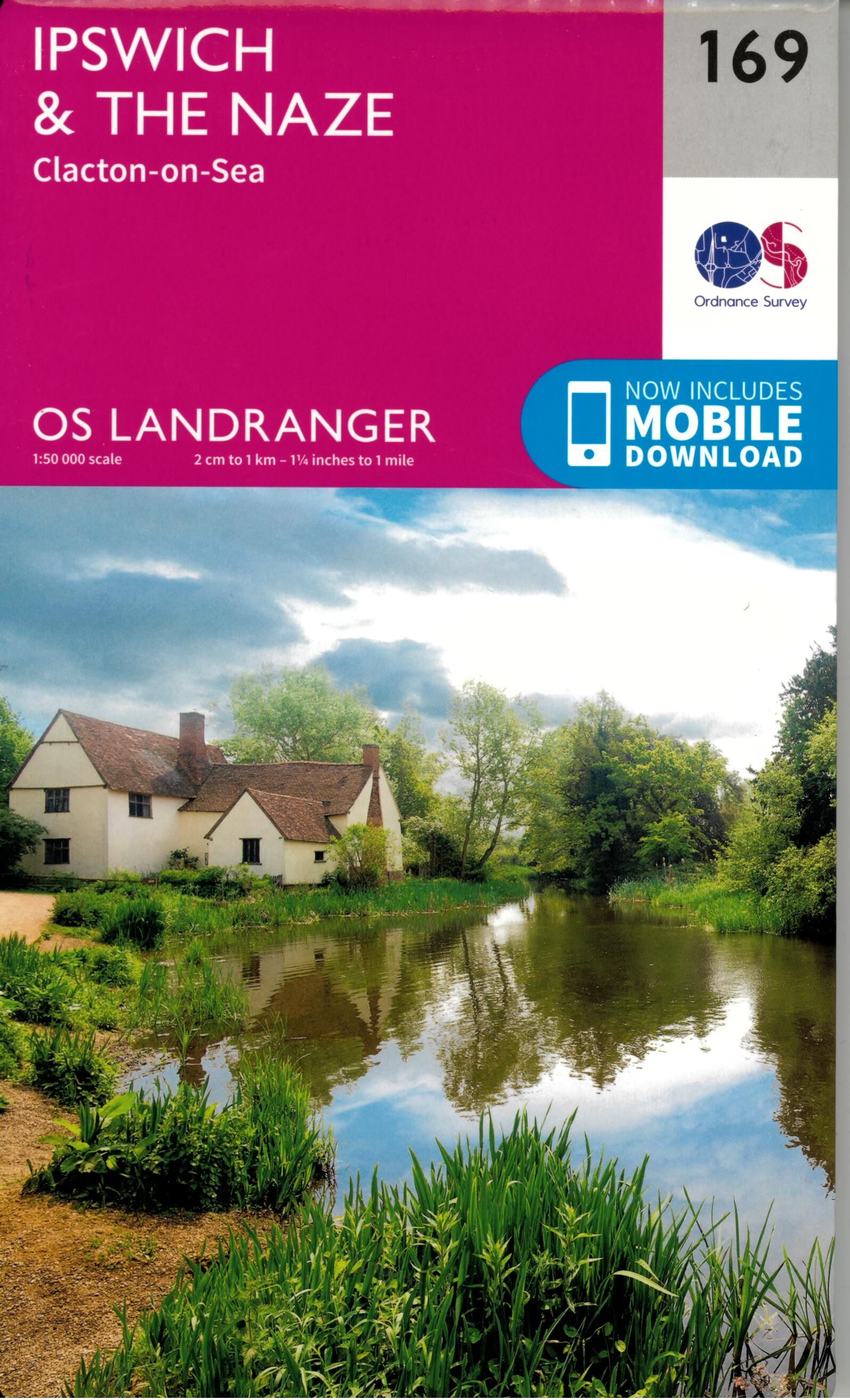 ORDNANCE SURVEY - 169 GB IPSWICH 1 50 000