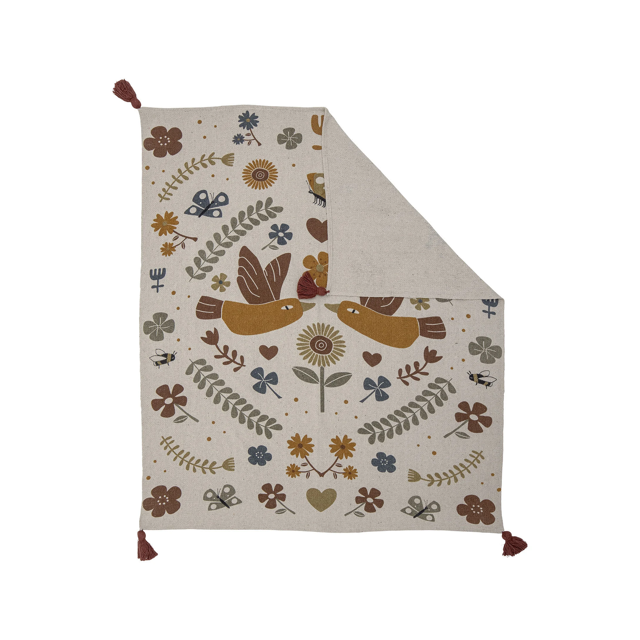DORELL - Plaid tissu | Multicolore