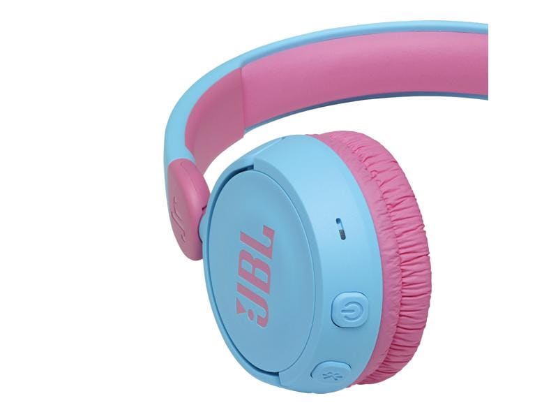 JBL On-Ear-Kopfhörer Jr310 BT Hellblau; Rosa; Blau Kabelloser On-Ear-Kopfhörer für Kinder