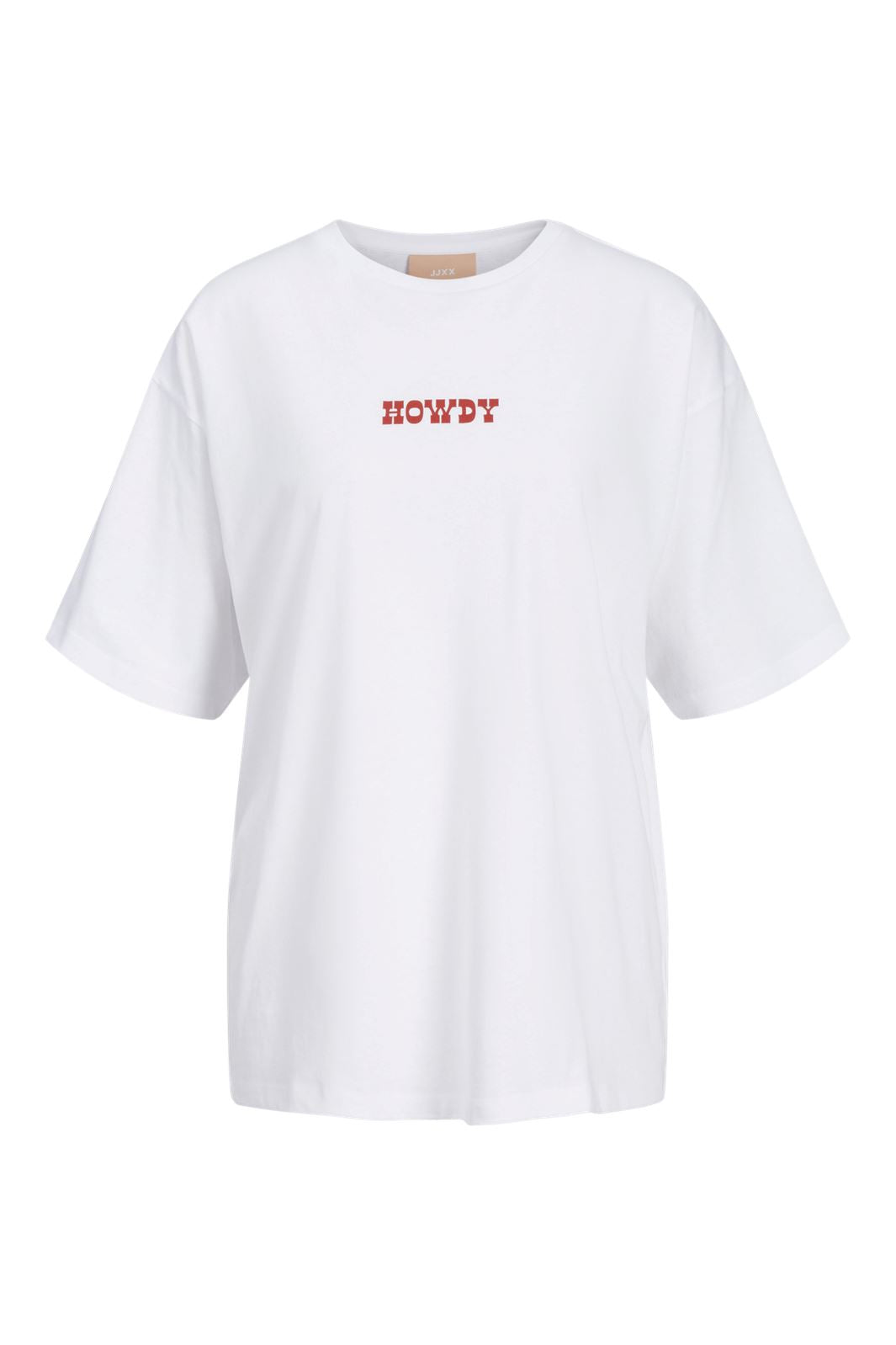 Jjxx Jxmillow Loose Ss Tee Ft24 4680394 bright white howdy