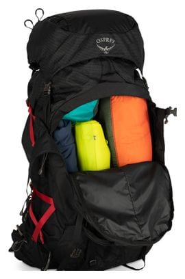 Sac de Randonnée Homme Osprey Aether Plus 100L Noir