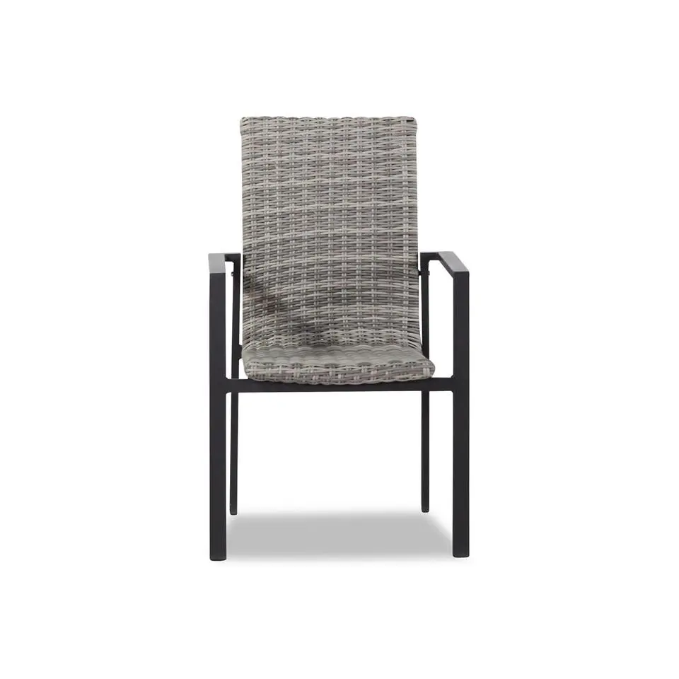 Tuinstoel stapelbaar Wicker Grijs-antraciet Lifestyle Garden Furniture Upton