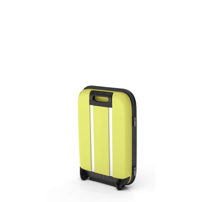 Valise cabine hybride pliable Flex Vega 55 cm Yellow Iris