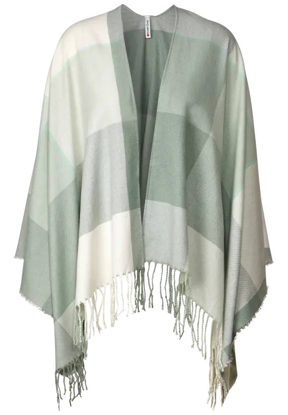 Karo Sommer Cape - dune green