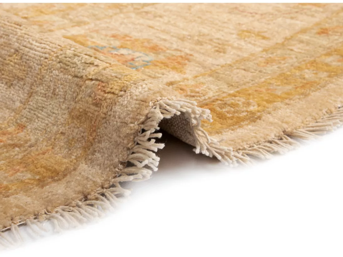 Tapis de laine 254x253 beige Kaizar