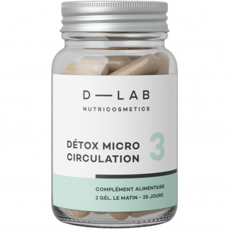 D-LAB NUTRICOSMETICS Detox microcirculation 1 mois