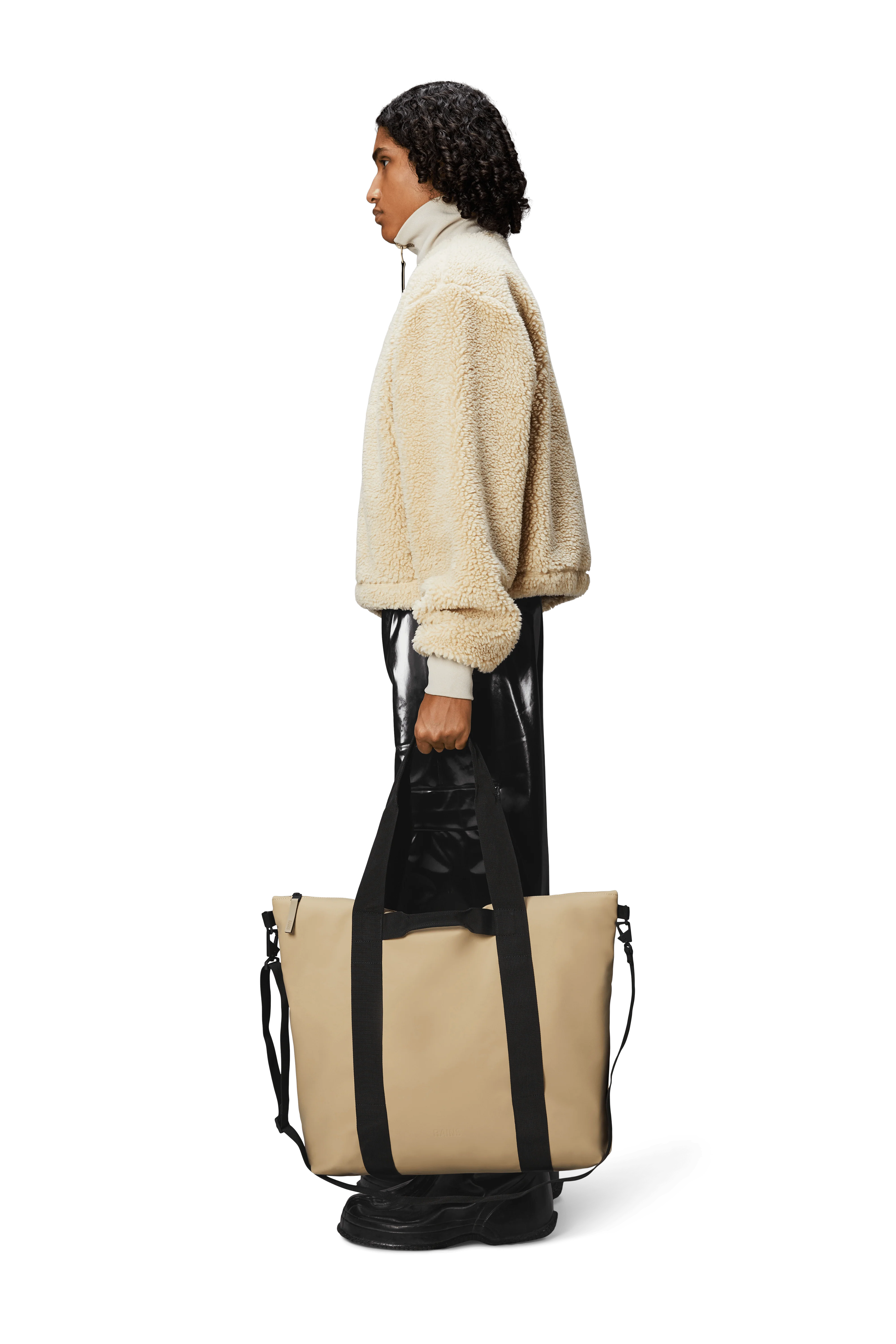 RAINS  W3 shopper - sand