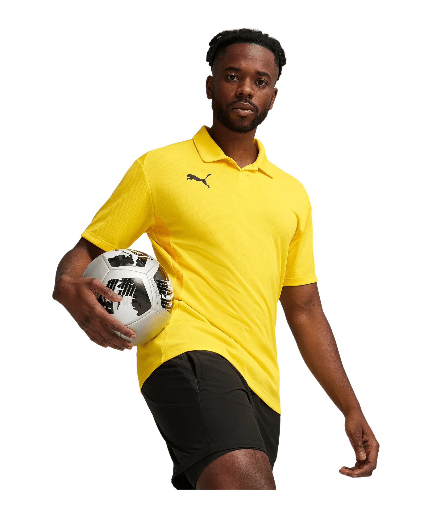 PUMA teamGOAL Polo Gelb F07