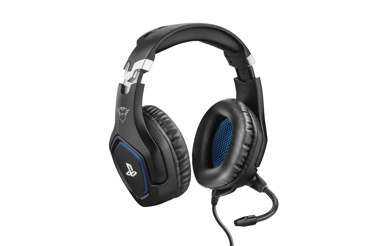 Headset GXT 488 Forze PS4/PS5 SchwarzGaming-Headset exklusiv für PS4 und PS5 mit einklappbarem Mikrofon und verstellbarem Kopfbügel