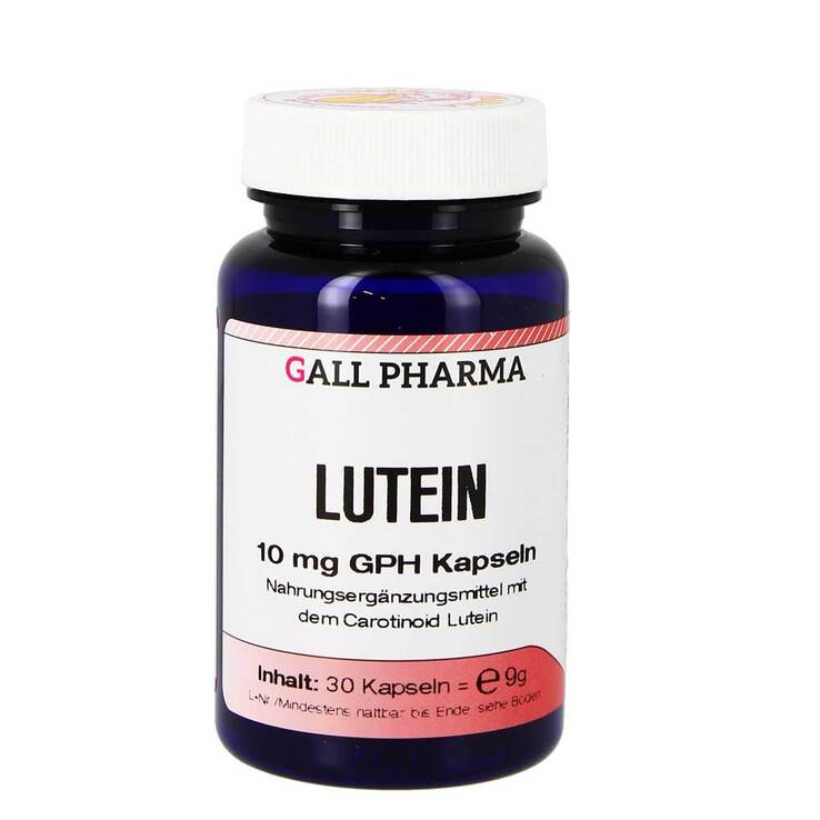 Lutein 10 mg Kapseln, 30 St
