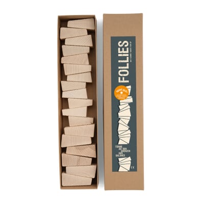 Holzbausteine Follies