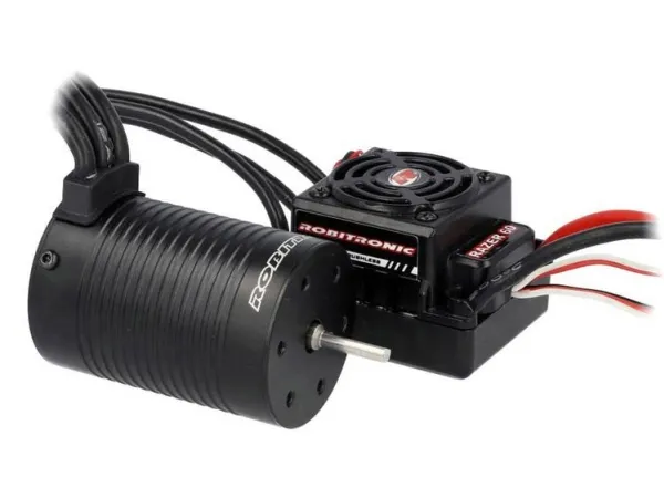 Robitronic Razer ten 3652 3250 KV R01251 Bilmodel brushless-motorsæt 1:10
