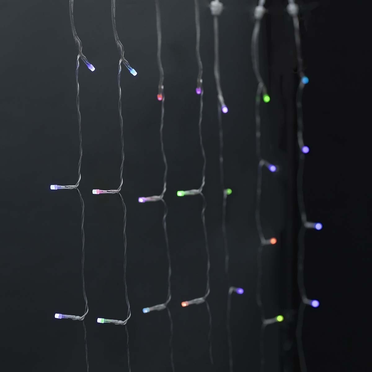 Nedis SmartLife Julelys | Gardin | Wi-Fi | RGB | 180 LED s | 3 m | Android™ / IOS