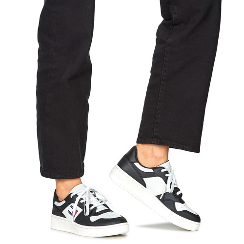 Tommy Jeans - TJW RETRO BASKET ESS - Blanc / Noir