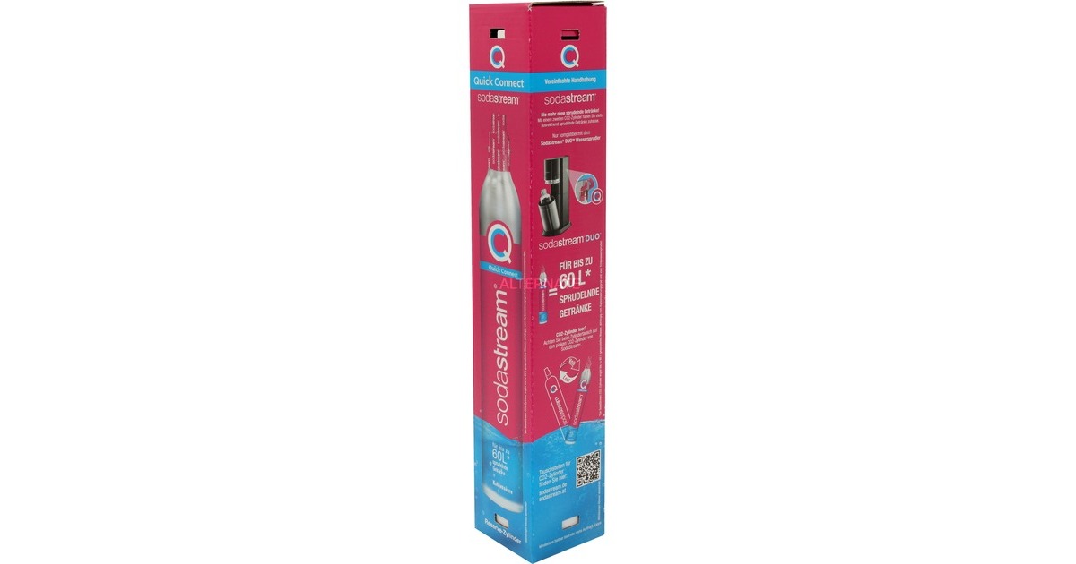 SodaStreamQuick Connect CO2-reservecilinder CQC bruiswatertoestel  (Pink)