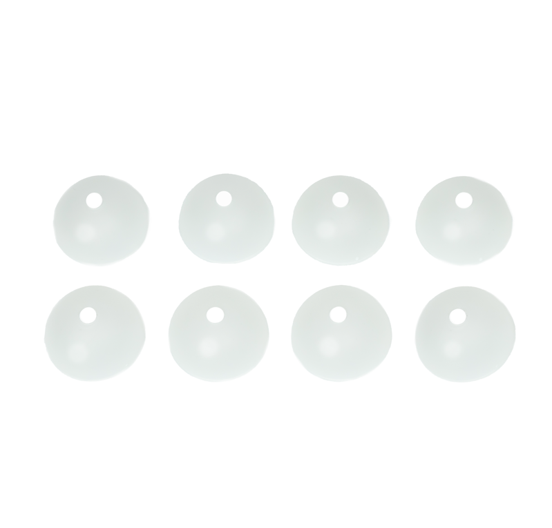 Haringbeschermkapjes Glow In The Dark, 8 Stuks