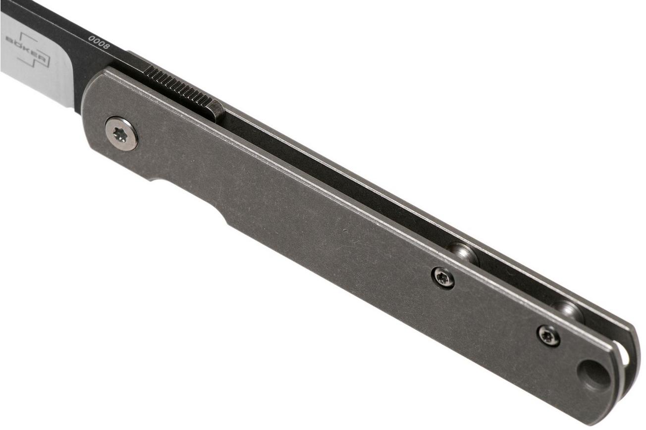 Böker Plus Zenshin, Stainless Steel Framelock 01BO368 zakmes