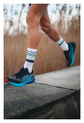 Chaussettes de Running Incylence Disrupts Blanc Bleu