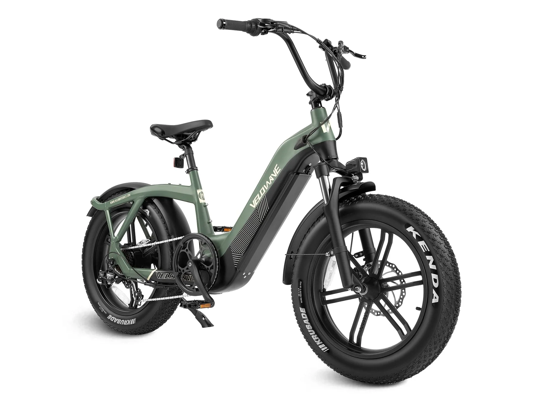 Bicicleta elétrica Pony Compact Step-Thru